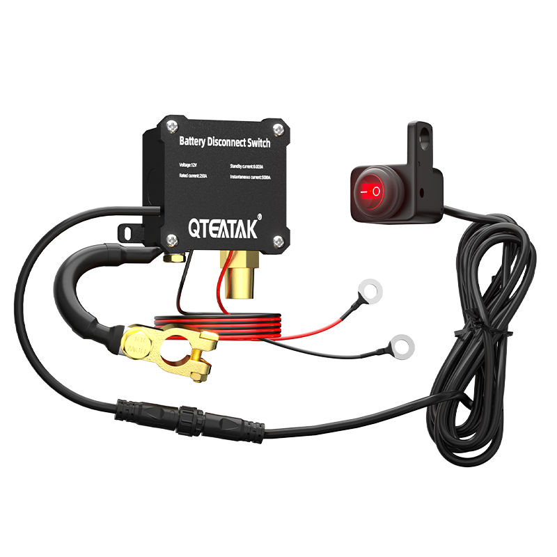 QTEATAK JF-115-3-SD Manual round rocker battery disconnect switch kit